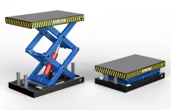 Hydraulic lifting table