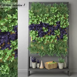 Kitchen garden 1 3D model