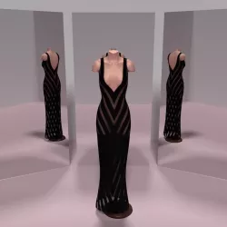 Lady V 3D model