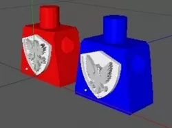 Lego Mini figures Roman Crests