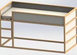 Lit Ikea KURA