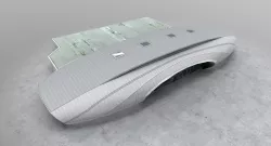 LKKV New Terminal Low-poly  3D model