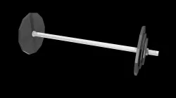 Low poly barbell Low-poly  3D model