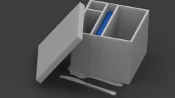 Lunch box, with cooling.