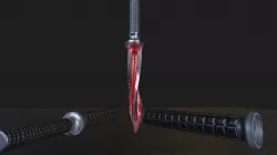 Microtech Jagdkommando Tri-Edge Dagger Low-poly  3D model