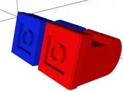 Minifigures x2 Legs which Fit Standard Lego