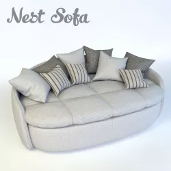 Nest Sofa 3D model