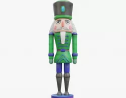 Nutcracker Low-poly  3D model