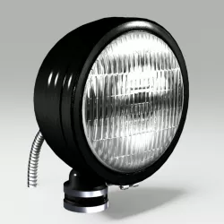 OFF ROAD FOG LIGHT 1 BLACK 3D model