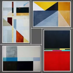Picture Frames Low-poly  3D model