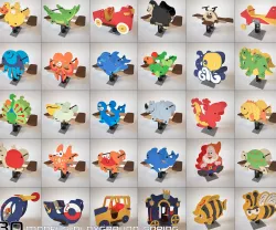 Playground Spring - Pack 3D model