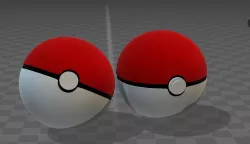 Pokeball 3D model