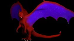 POKEMON CHARIZARD  Low-poly  3D model