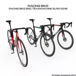 Racing Bike BMC Teammachine SLR01 2018 3D model