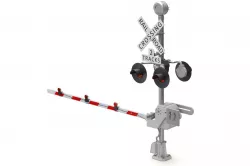 Railroad Crossing 3D model