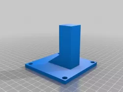 RC plane front gear wall mount