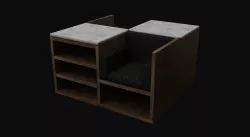 Reading Furniture 3D model