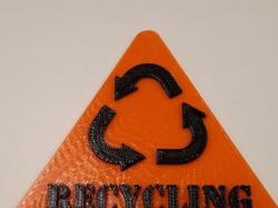 recycling only sign printable 3D Models | Page 1 | STLFinder