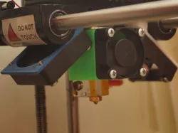 ROBO3D E3D hotend V4 Dual cooling fan mod