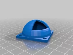 rostock max indestructible scoop fan, easy build, and better air flow control