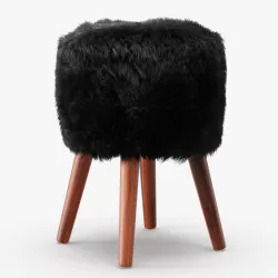 Royal Dream Sheepskin Stool  3D model