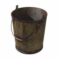 Rusty Paint Bucket PBR  Low-poly  3D model