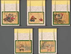Samurai Scrolls 3D model