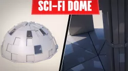 SCI-FI DOME 3D model