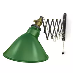 Scissors wall lamp 3D model