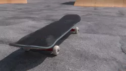Scratched Skateboard 3D model