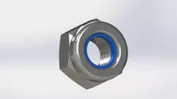 Self-locking nut DIN 985 M10