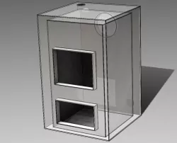 simple solid fuel boiler