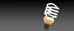 Spiral CFL