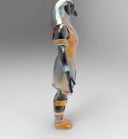 statue horus Pharaoh 3D model
