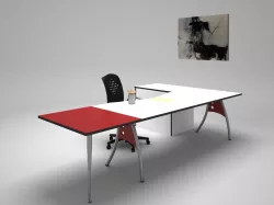 Study Table Low-poly  3D model