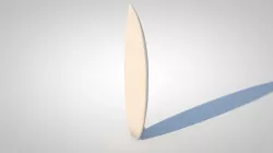 Surfboard 3D model