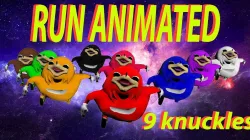 Uganda Knuckles knuck knuc knuk Low-poly  3D model