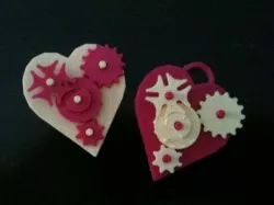 Valentine Gears Pin/Pendant