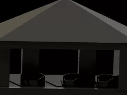 vampires crypt with roof