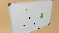 WhiteBoard Set 3D model