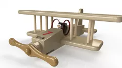 Wood Toy Plane...CGPdesign education