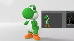 YOSHI - RIGGED - READY FOR ANY GAME OR FOR A VIDEO 3D model