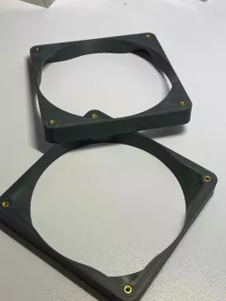 120mm Fan spacer for NCase M1 gpu deschroud