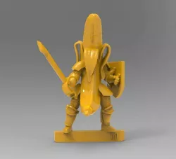 28mm - Banana Knight v2 - Redux !