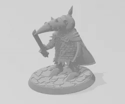 28mm NacktDreck Miniature