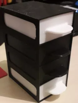 4-DRAWER BOX WITH DIVIDERS
