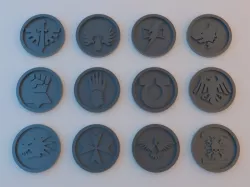 40k Tokens - Space Marines Series 1 - 40mm x 4mm
