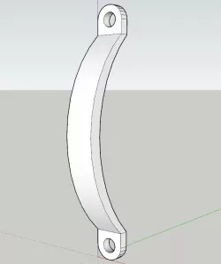 A simple door handle