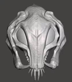 Alpha Predator Full Scale Bio Mask Helmet - Cosplay - STL for 3D printing HIGH-POLY