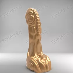 Anal/Vaginal Dildo - The Quetzal's Treasure